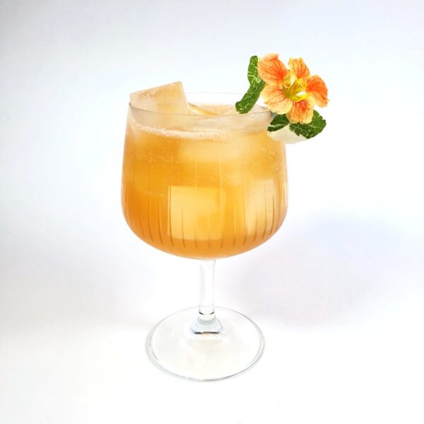 Peach-Bourbon Collins